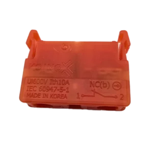 کنتاکت کمکی بسته کوینو koino NS22 B CONTACT با استاندارد IEC 60947-5-1، مناسب برای انواع تابلوهای برق صنعتی. این محصول با کیفیت ساخت کره جنوبی و جریان نامی 10 آمپر، گزینه‌ای ایده‌آل برای افزایش ایمنی و عملکرد