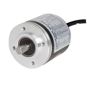 انکودر آتونیکس E50S8-40-3-T-24 یک انکودر چرخشی مطلق (Absolute Rotary Encoder) با بدنه مقاوم و دقت بالا، مناسب برای اندازه‌گیری موقعیت زاویه‌ای و کنترل حرکت در سیستم‌های صنعتی و اتوماسیون، دارای اتصال کابلی برای ارتباط سریع و مطمئن، محصول ساخت کره جنوبی، عرضه‌شده در فروشگاه technill.com.