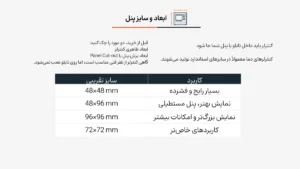راهنمای خرید کنترلر دما صنعتی؛ ۱۲ نکته مهم برای انتخاب بهترین مدل 5 خرید کنترلر دمای آتونیکس ابعاد و سایز کنترلر دما